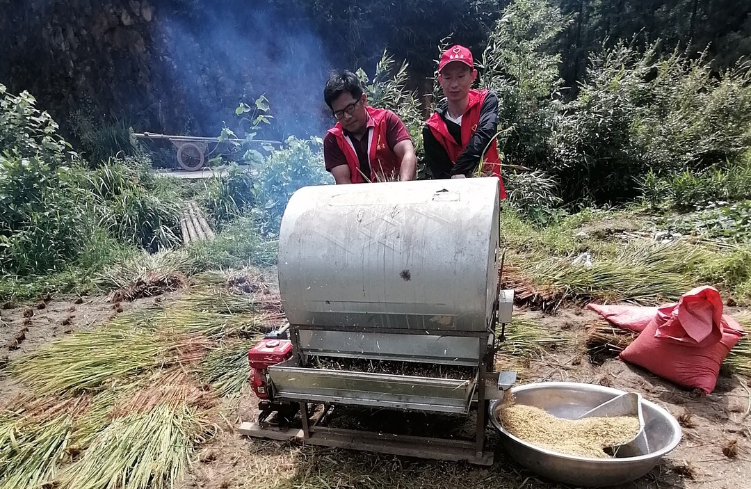 宁远：助农秋收解民忧，帮扶群众暖民心