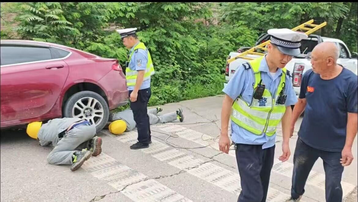 宁远电力：警企联动救助解民忧