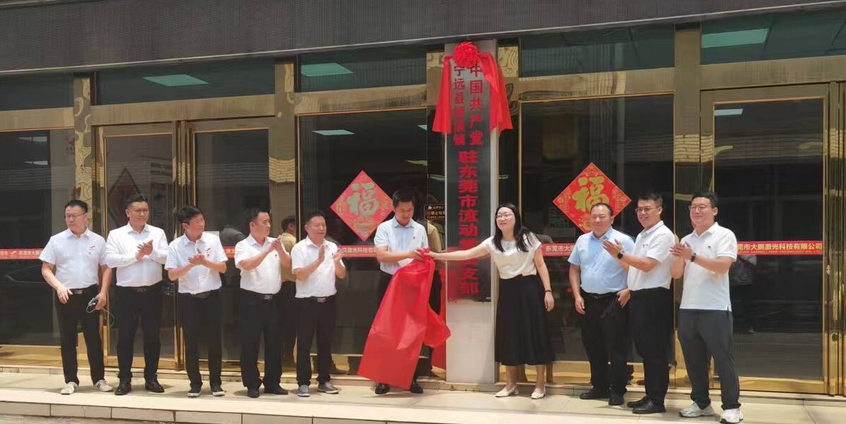 宁远县鲤溪镇驻东莞市流动党员党支部揭牌成立