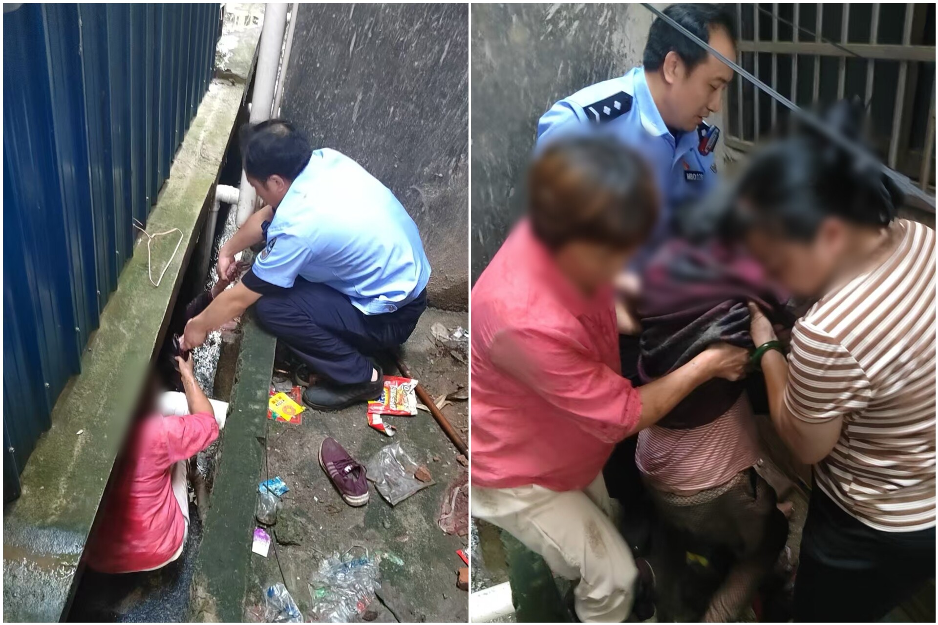 寧遠(yuǎn)公安：警民合力緊急救援八旬老人