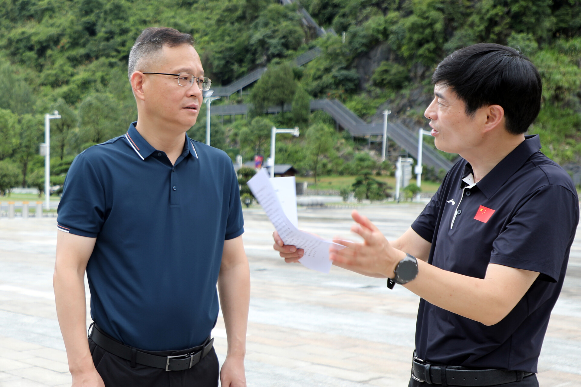毛政调研九嶷山景区创建国家5A级旅游景区及旅发大会筹备工作