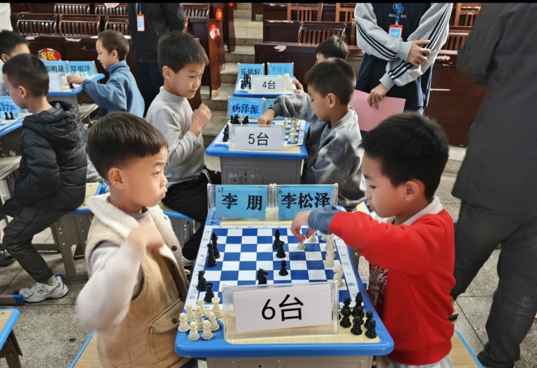 “奔跑吧•少年”国际象棋选拔赛在宁远县莲花小学开赛