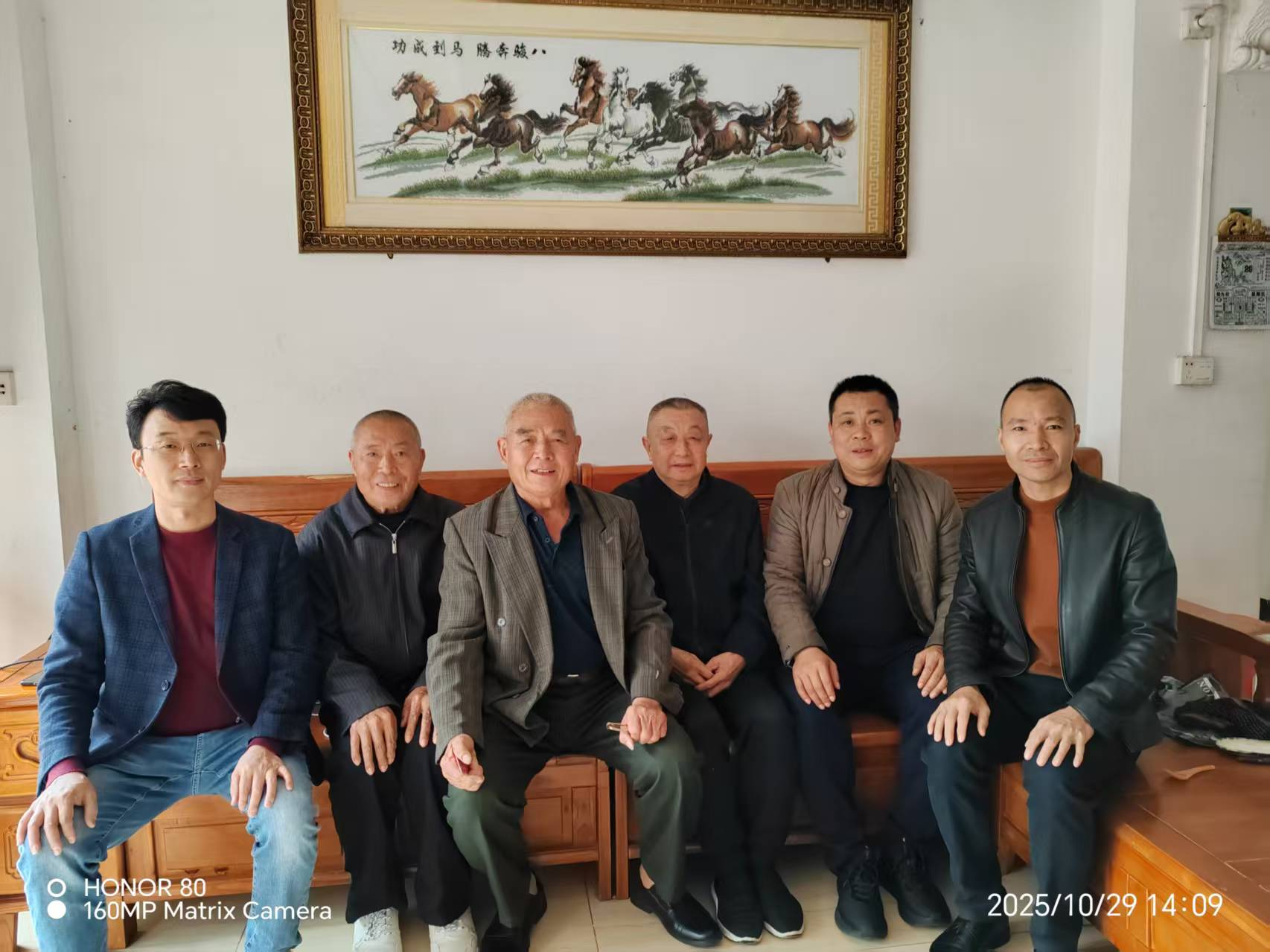 宁远县莲花小学走访慰问退休老教师