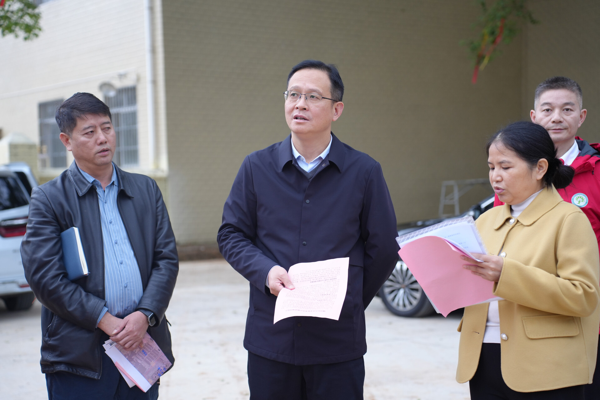 毛政调研“三类”资金重点项目