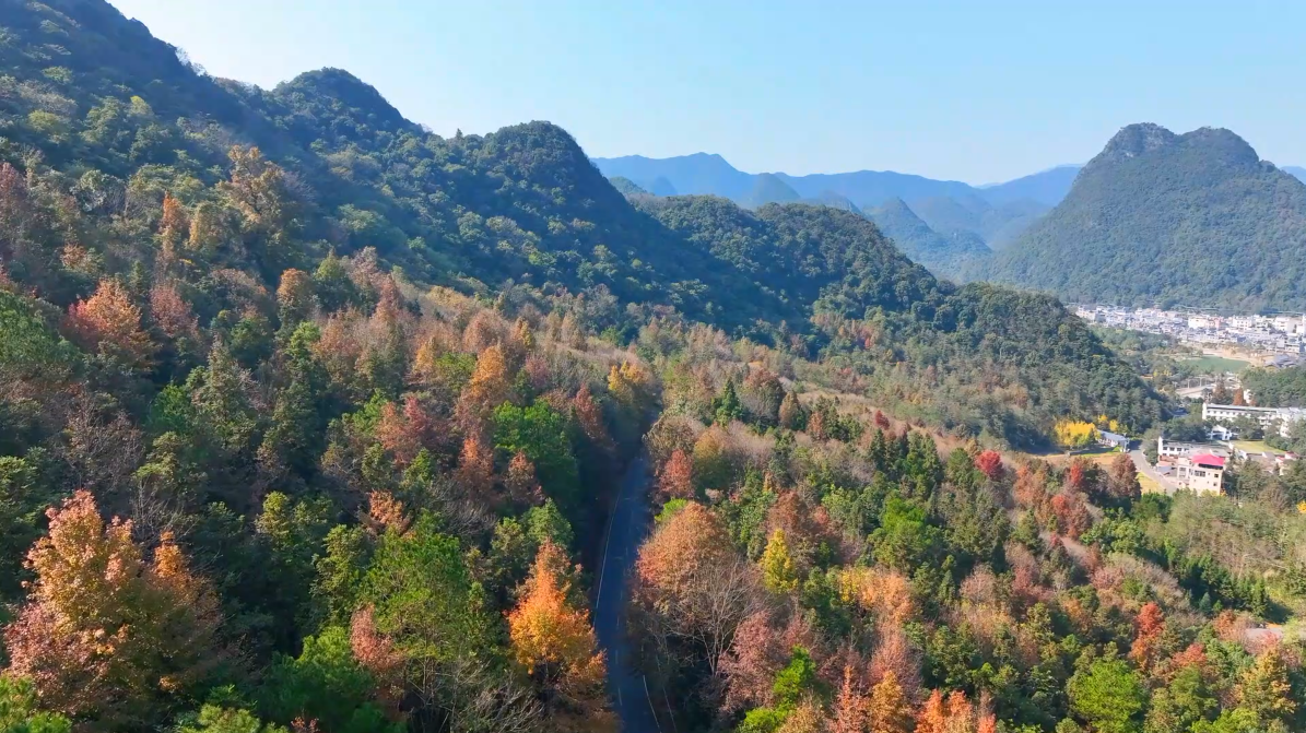 宁远：舜源峰“枫”景醉人