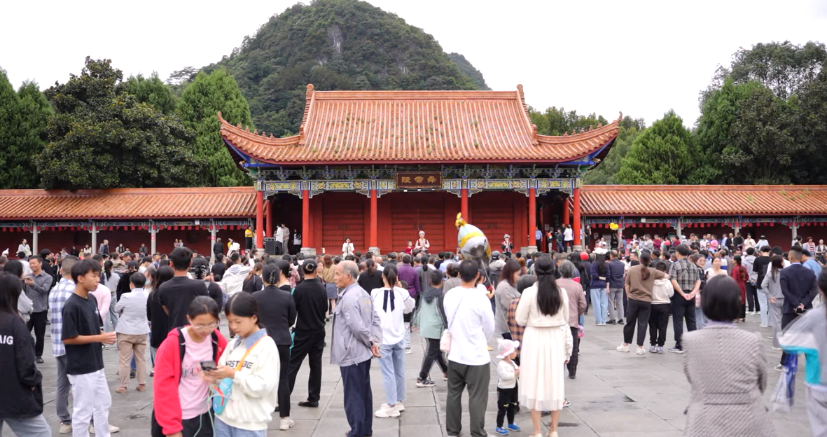 宁远：旅发大会赋能焕新 九嶷山景区旅游持续升温