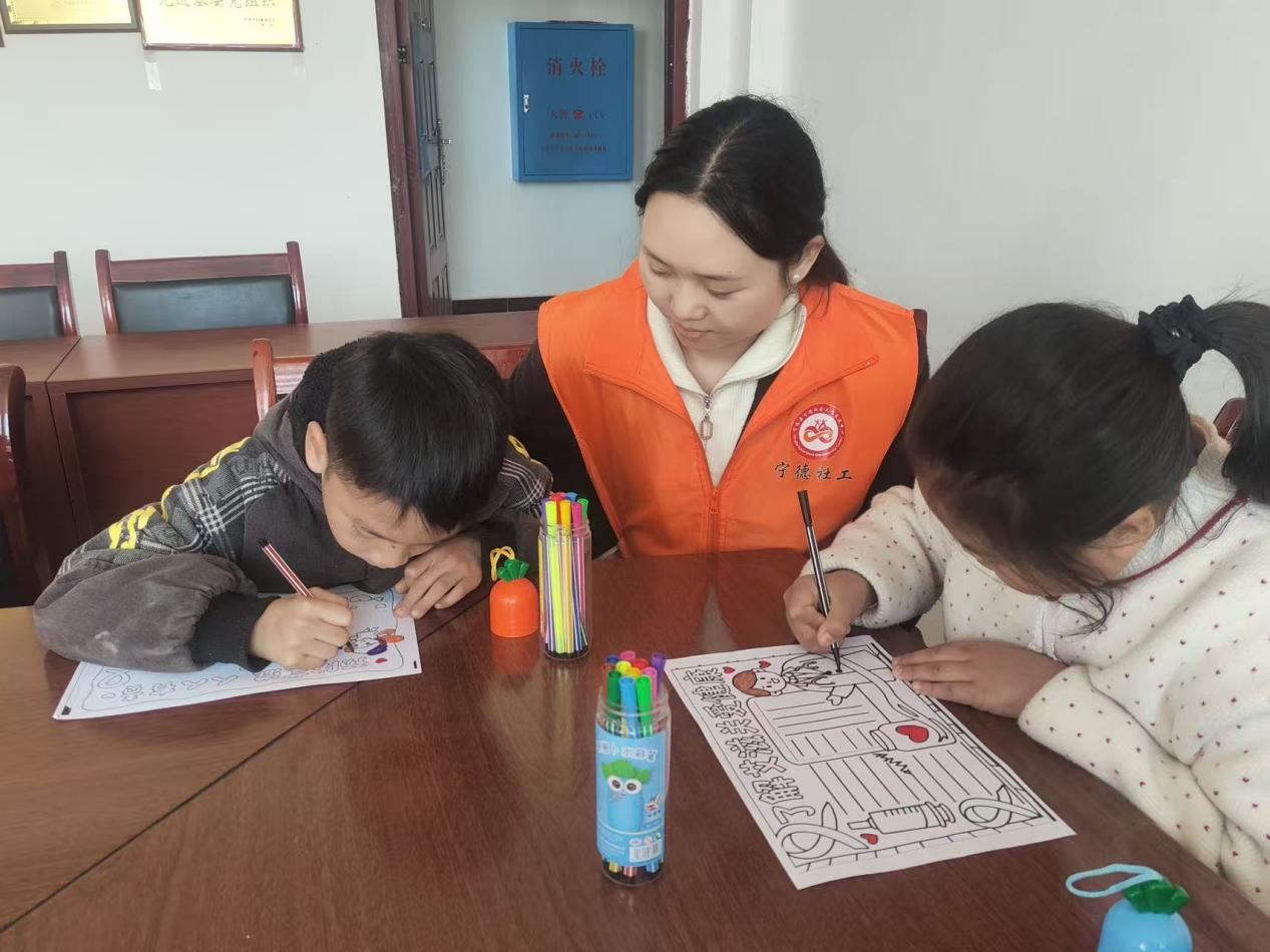 宁远县民政局：公益课堂走进乡村儿童之家