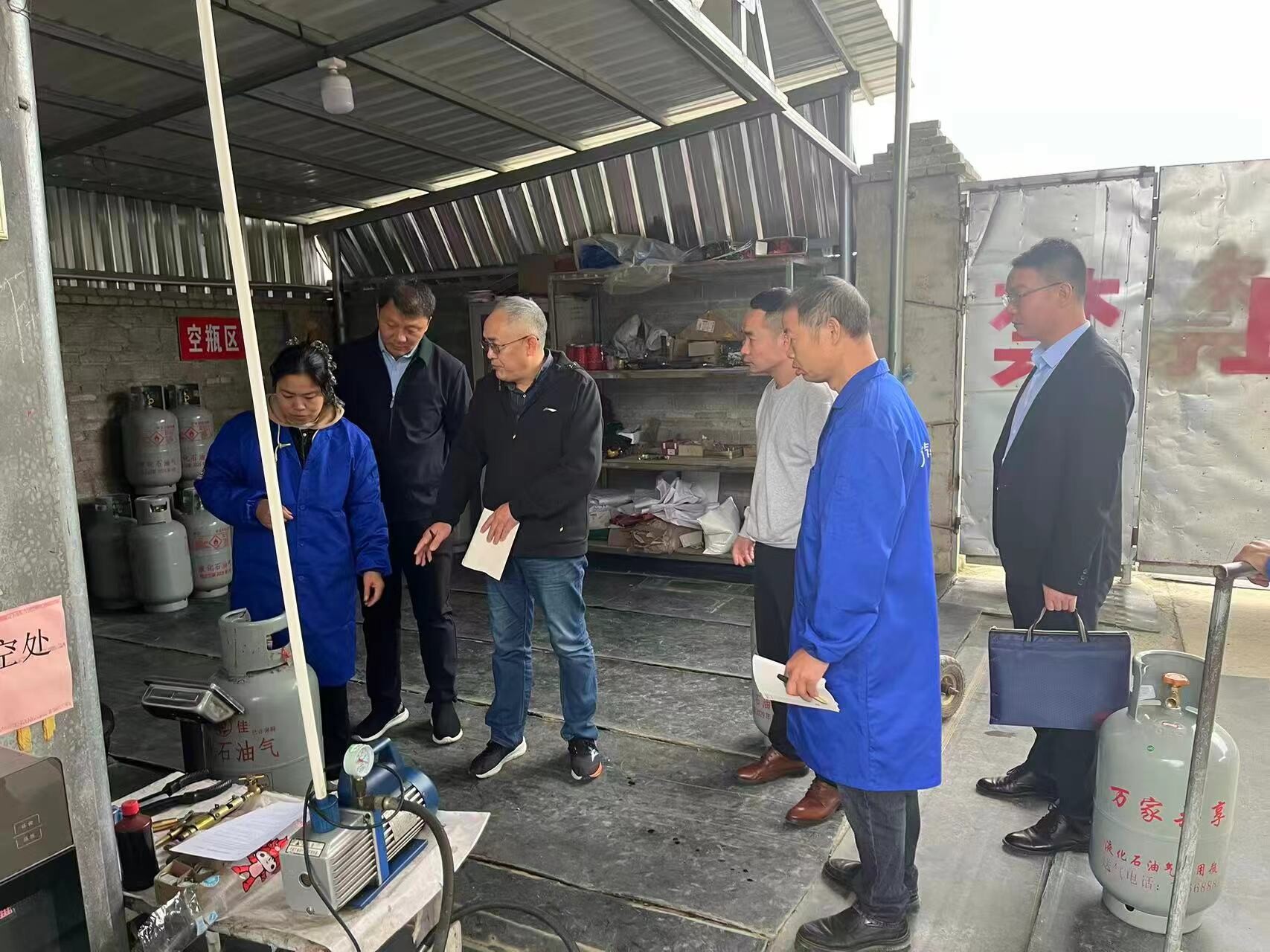 宁远县市监局开展特种设备“大体检”