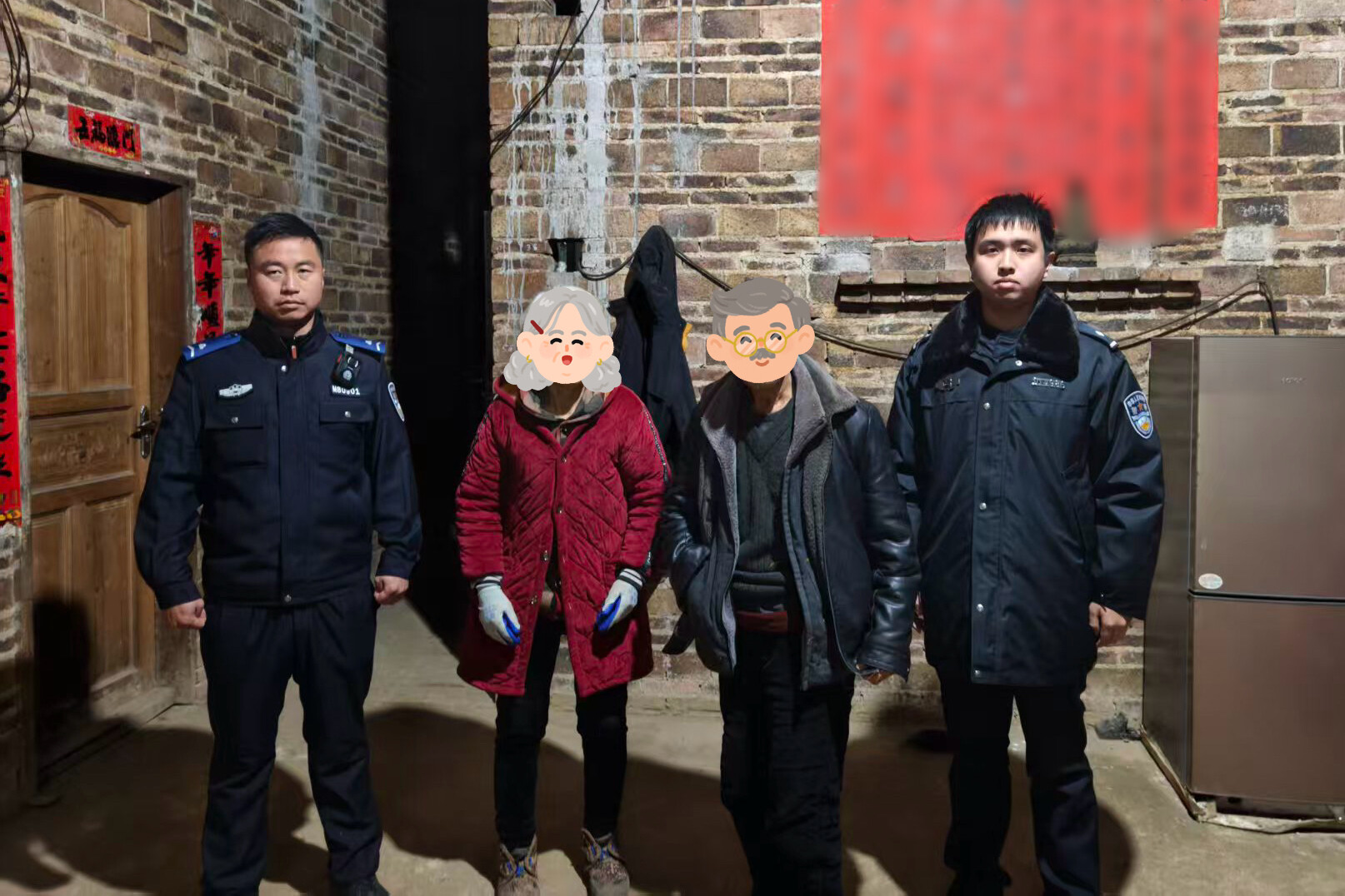 宁远公安：无人机助力  深夜寻回走失老人