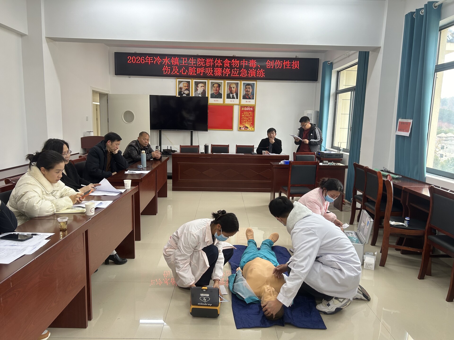 宁远县卫健局：开展多场景应急演练 筑牢医疗安全防线