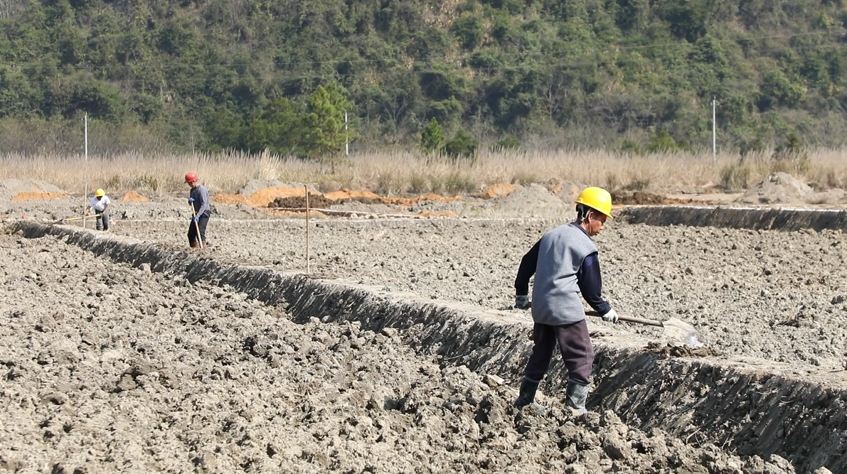 宁远：冬闲施工忙 良田筑根基