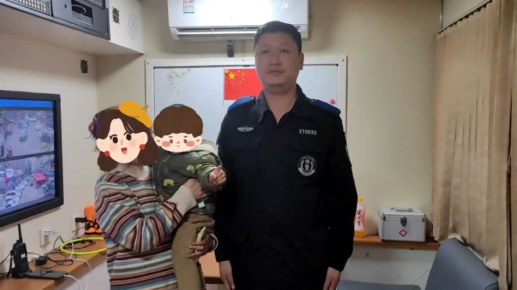 宁远公安快速救助走失2岁幼童