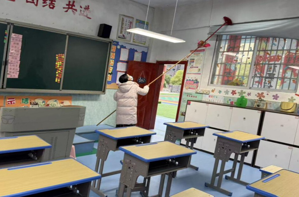 宁远县特殊教育学校：清扫焕新迎开学 筑牢防线护成长