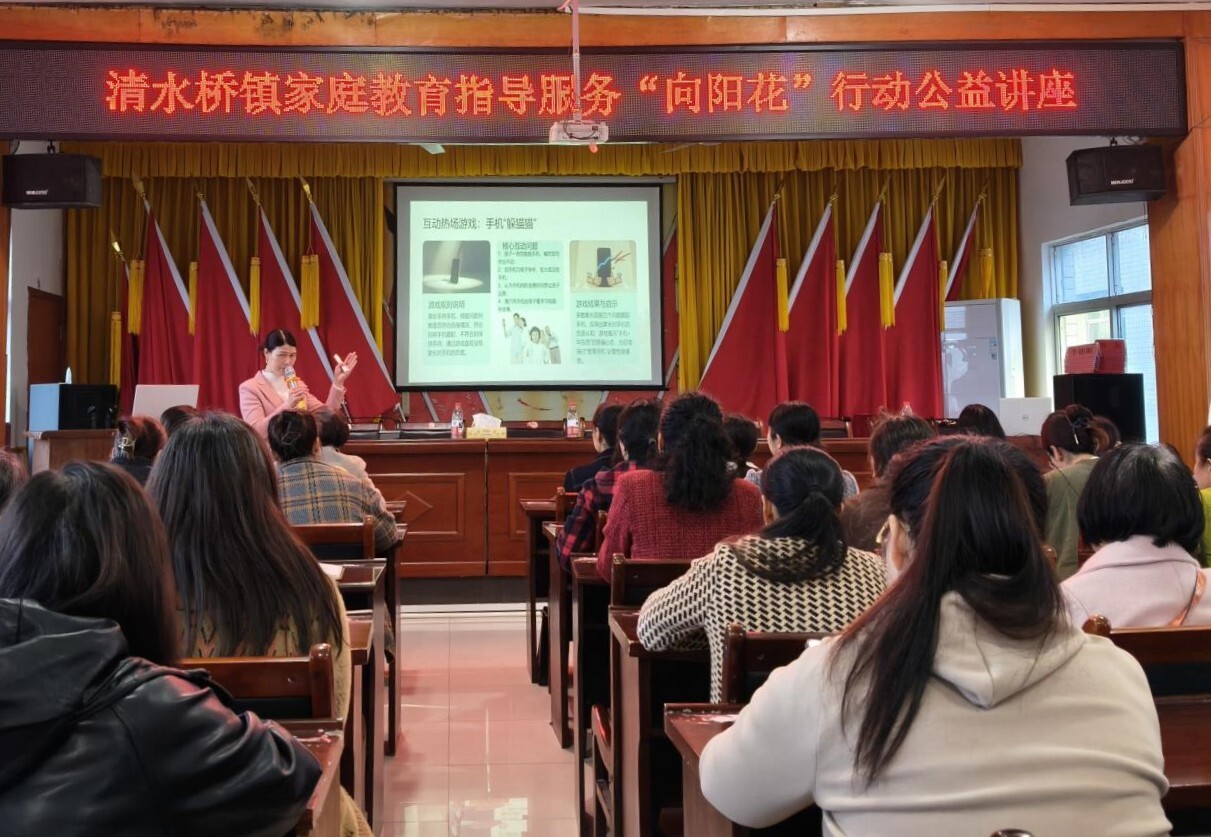 宁远县清水桥镇：“向阳花”开讲 助力乡村孩子向阳而生