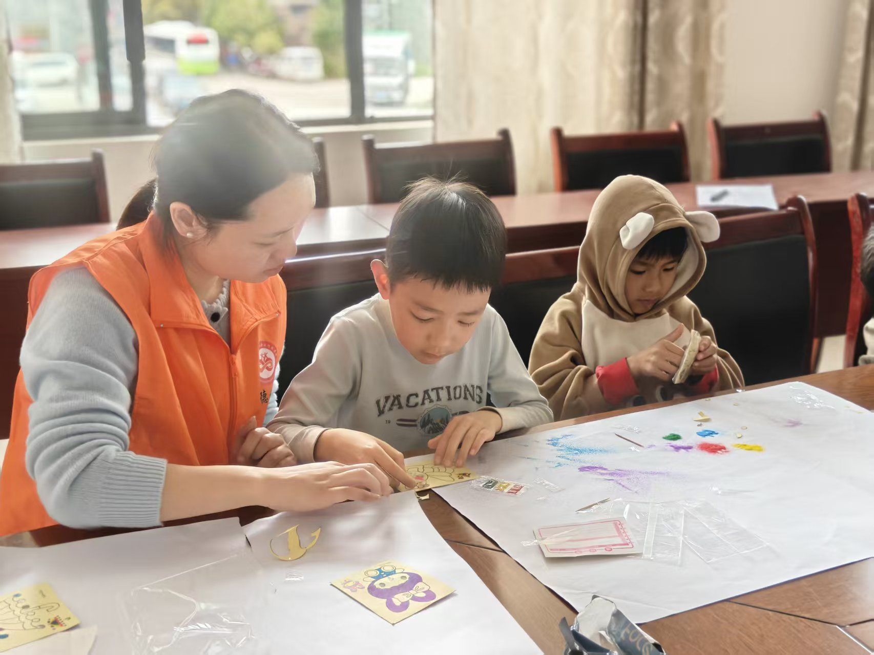 宁远县民政局：举行关爱儿童手工沙画活动