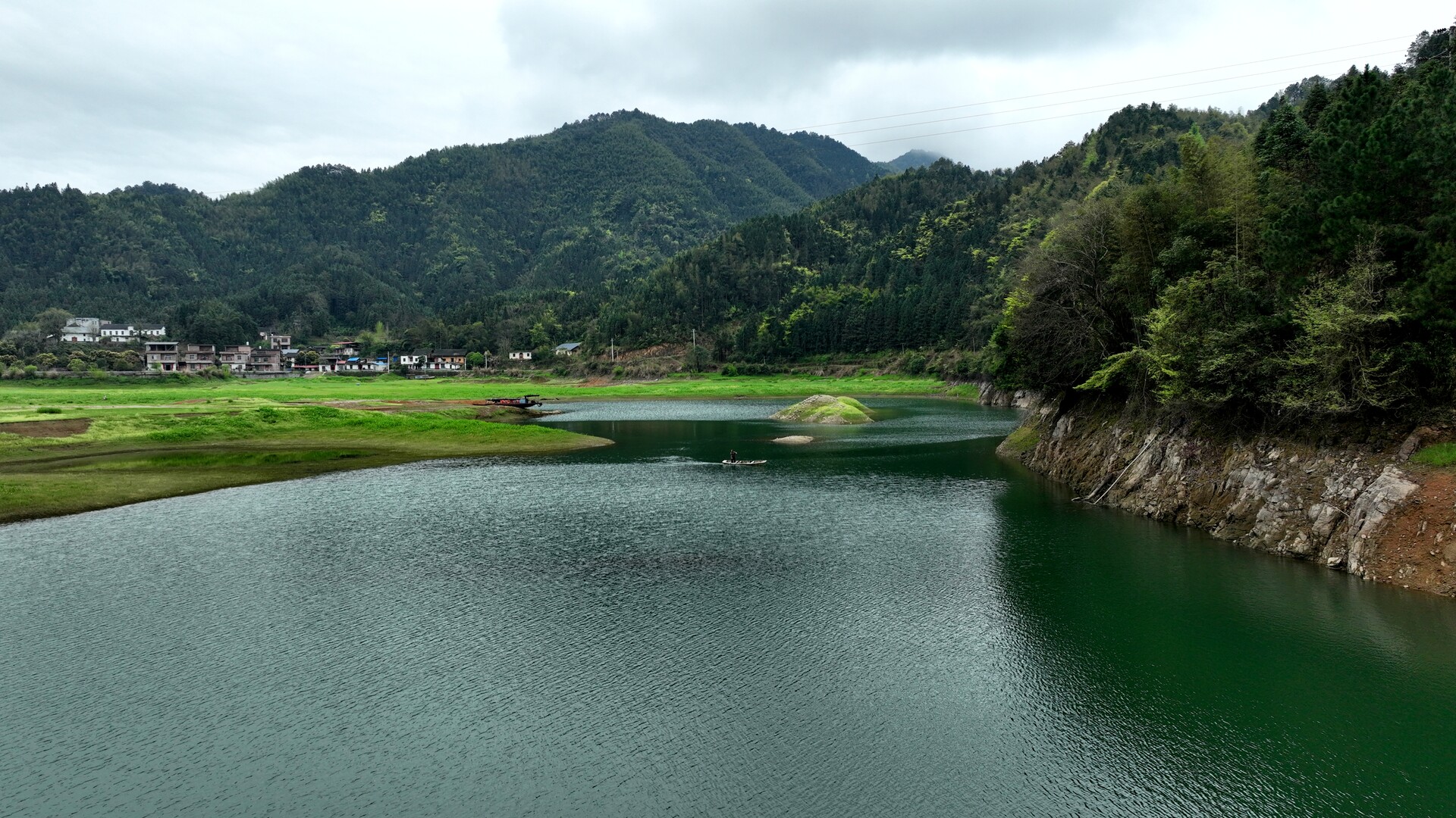 宁远：九嶷湖畔卜家村