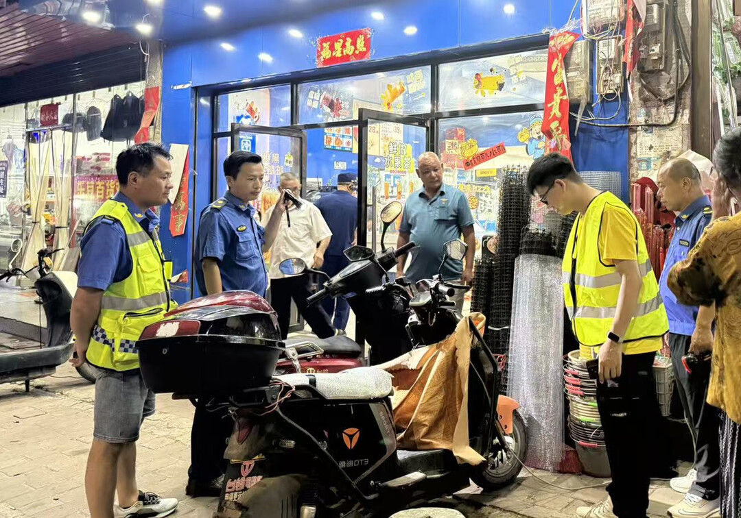 宁远县冷水镇：开展电动车消防安全整治行动