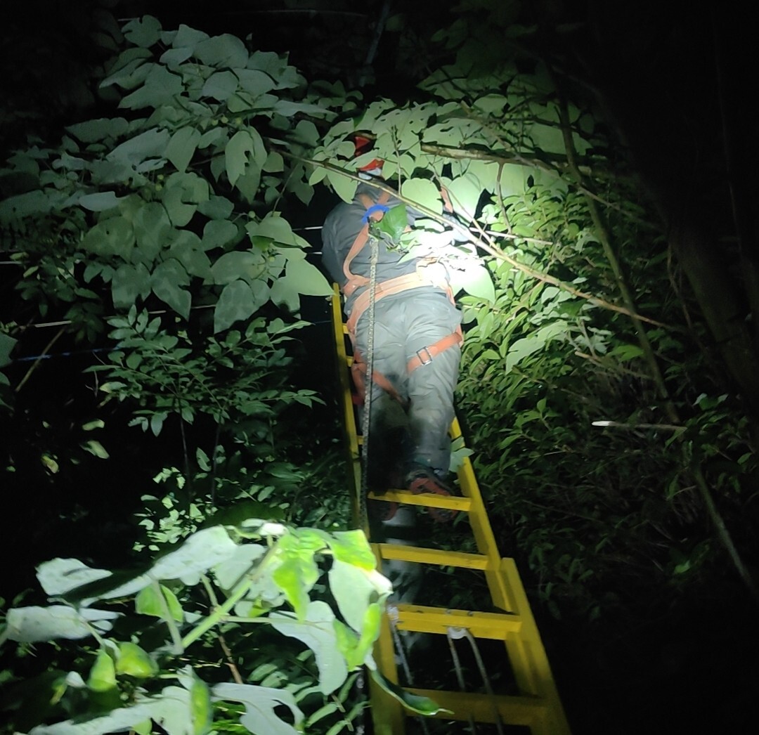 宁远电力：暴雨连夜抢修 护航水产养殖