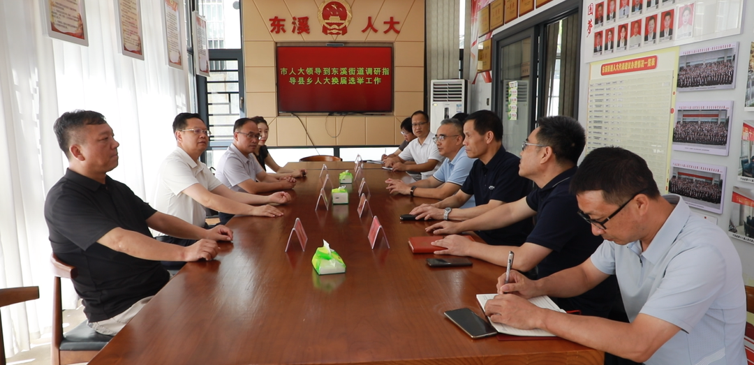市人大常委会调研组来宁远县调研指导县乡人大换届选举工作