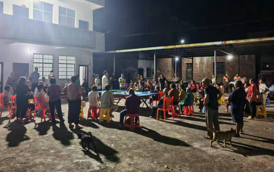 宁远县中和镇：中秋夜话聚民心