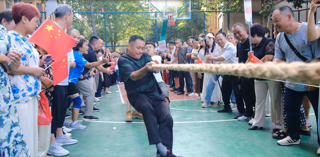 宁远县舜陵街道：举办“庆国庆·迎中秋”拔河比赛活动