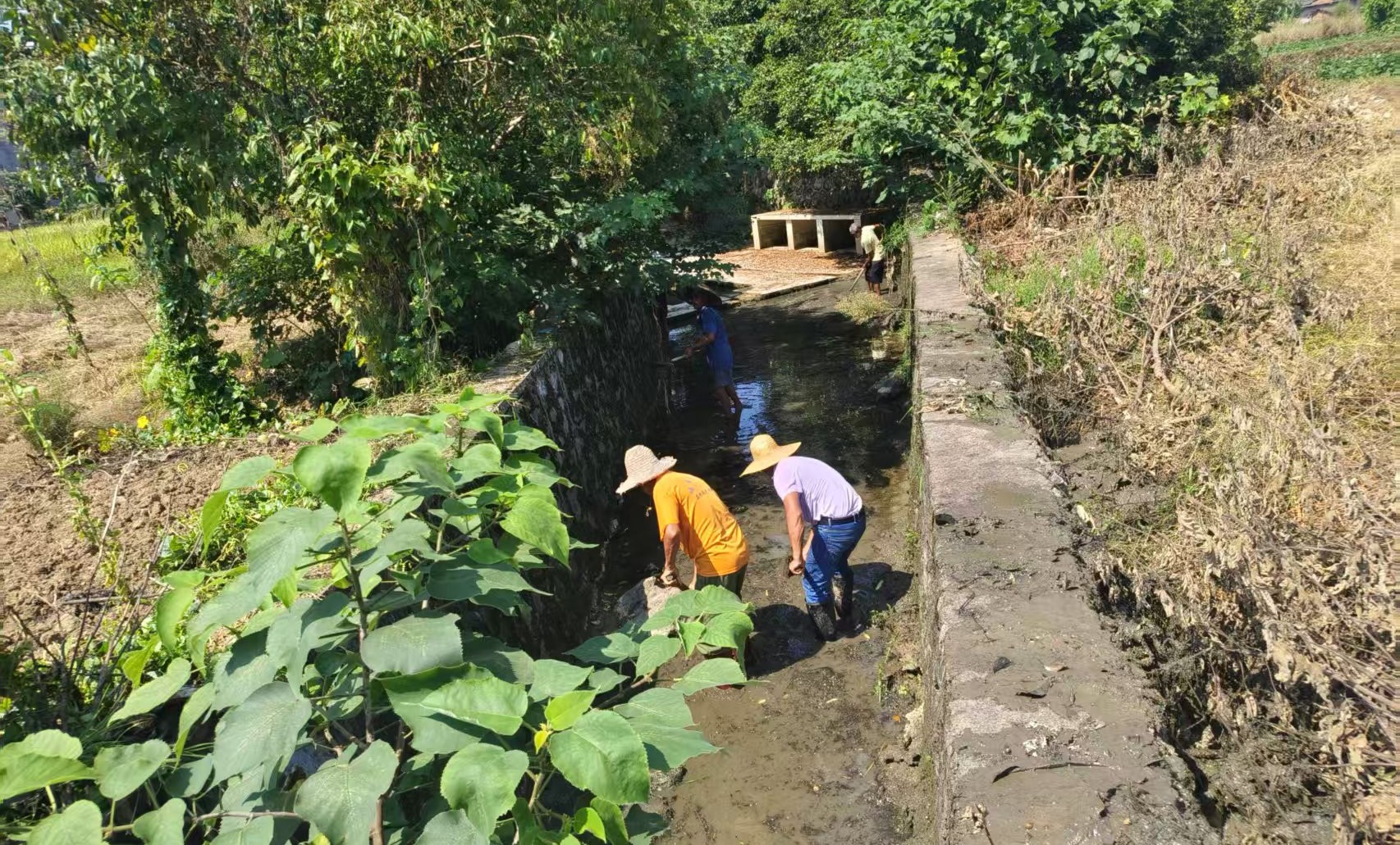 宁远县文庙街道：扮靓村庄欢度佳节