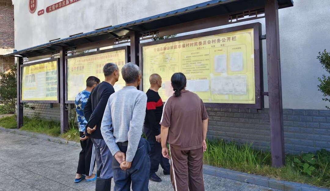 宁远县桐山街道幸福村：阳光公开让“糊涂账”变“明白账”